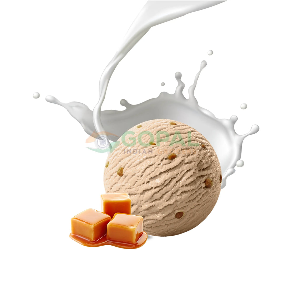 Divine Butterscotch Ice Cream 1L - Ice Cream & Kulfi