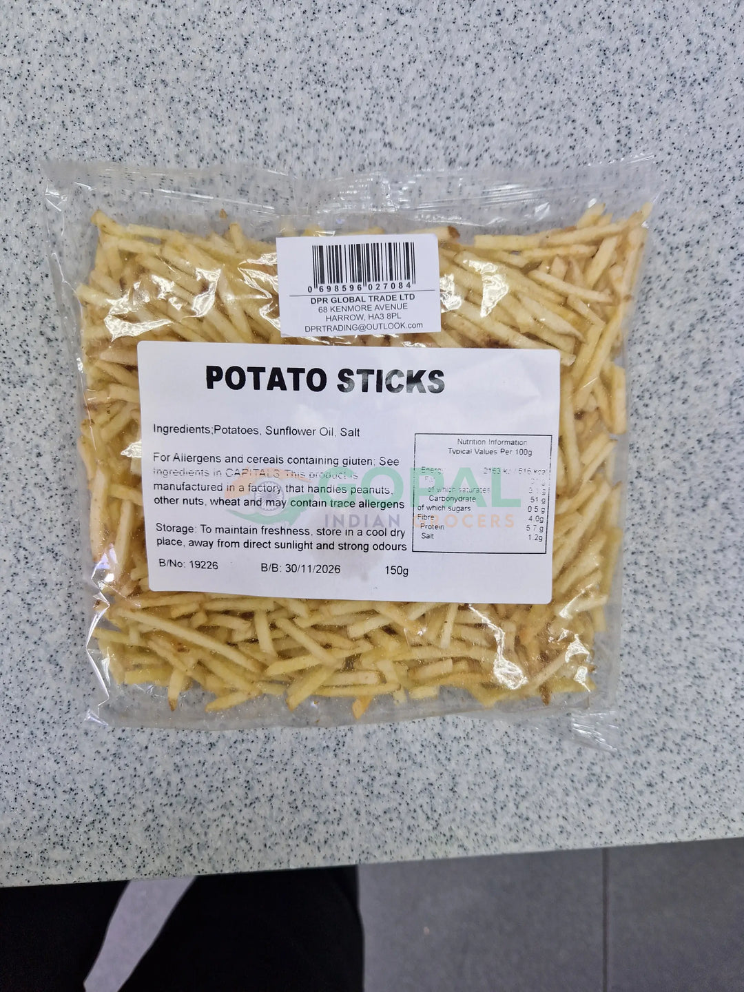 DPR Potato Sticks 150g - Farali Snacks
