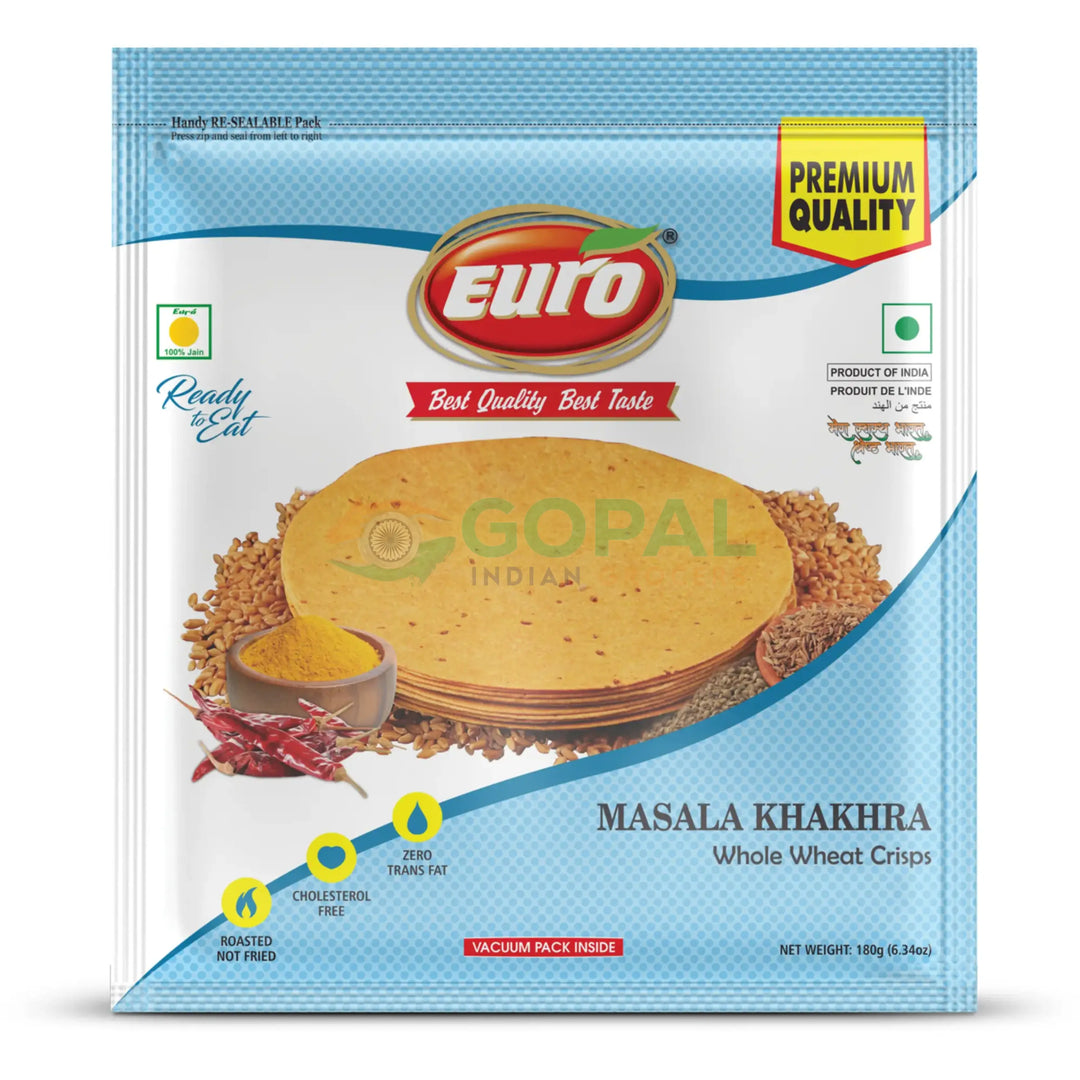 Euro Masala Khakhra 180g - Khakhra