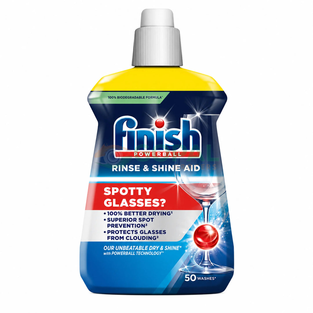 Finish Powerball Rinse & Shine Aid 250ml - Cleaning Products