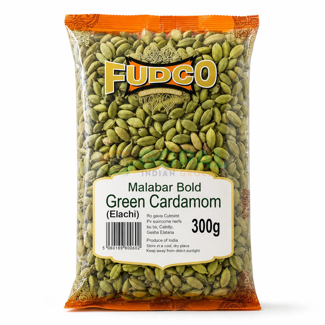 Fudco Bold Green Cardamom 300g - Whole Spices