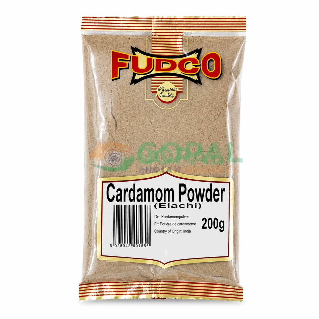 Fudco Cardamom (Elaichi) Powder 200g - Ground Spices