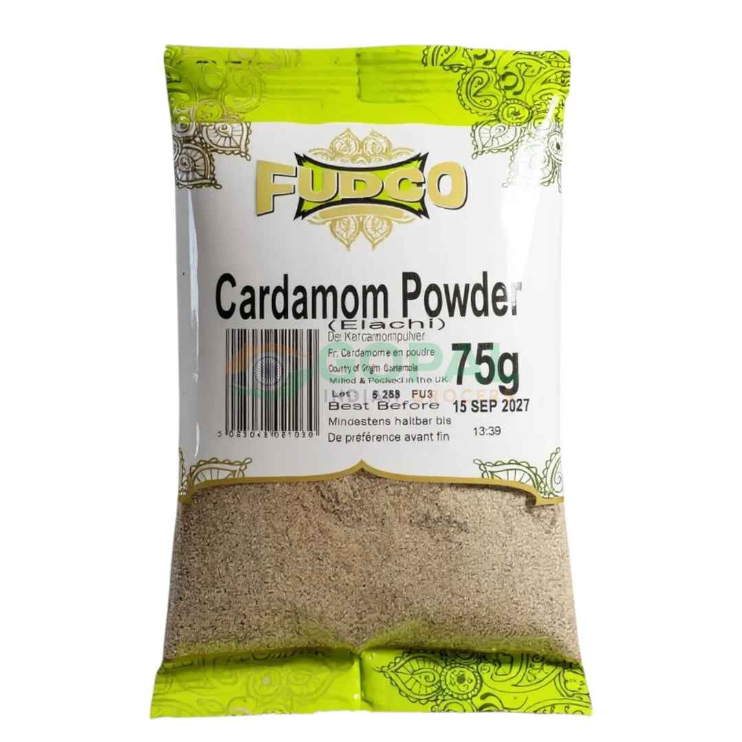Fudco Cardamom (Elaichi) Powder 75g - Ground Spices