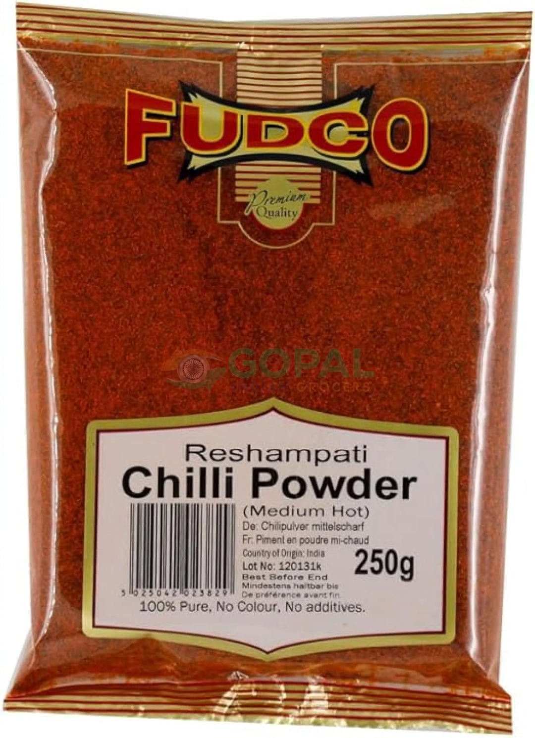Fudco Chilli Powder Reshampati 250g - Ground Spices