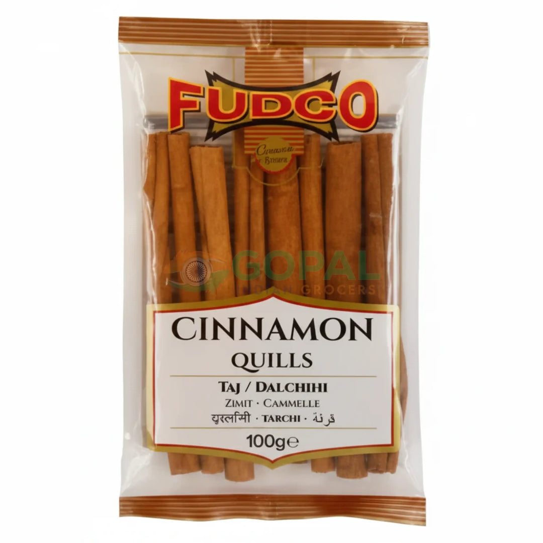 Fudco Cinnamon Quills 100g - Whole Spices