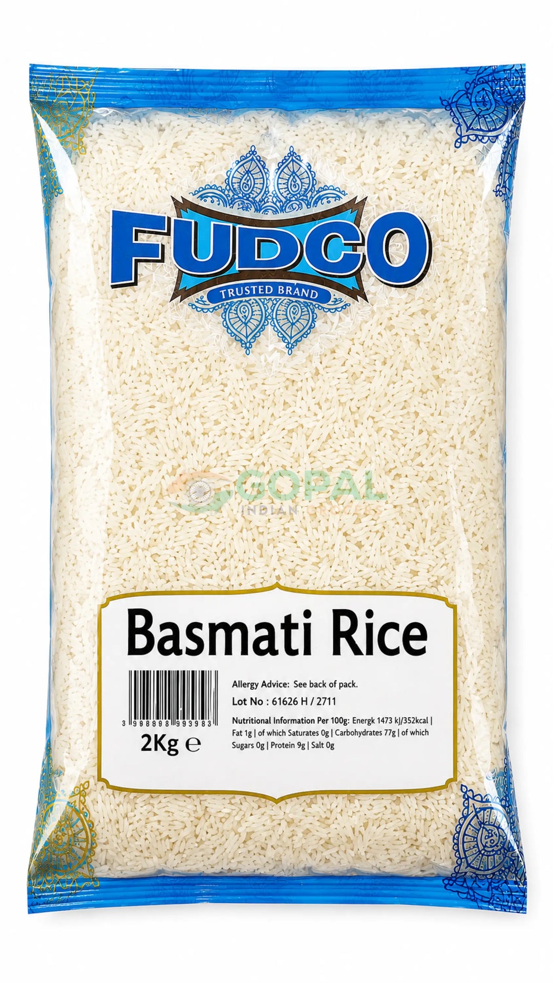 Fudco Dehraduni Basmati Rice 2Kg - Basmati Rice
