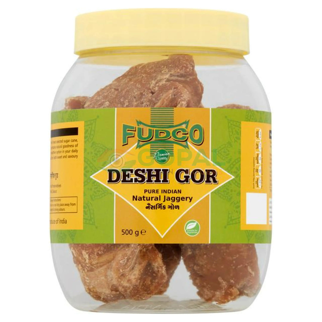 Fudco Desi Gor Jar 500g - Jaggery