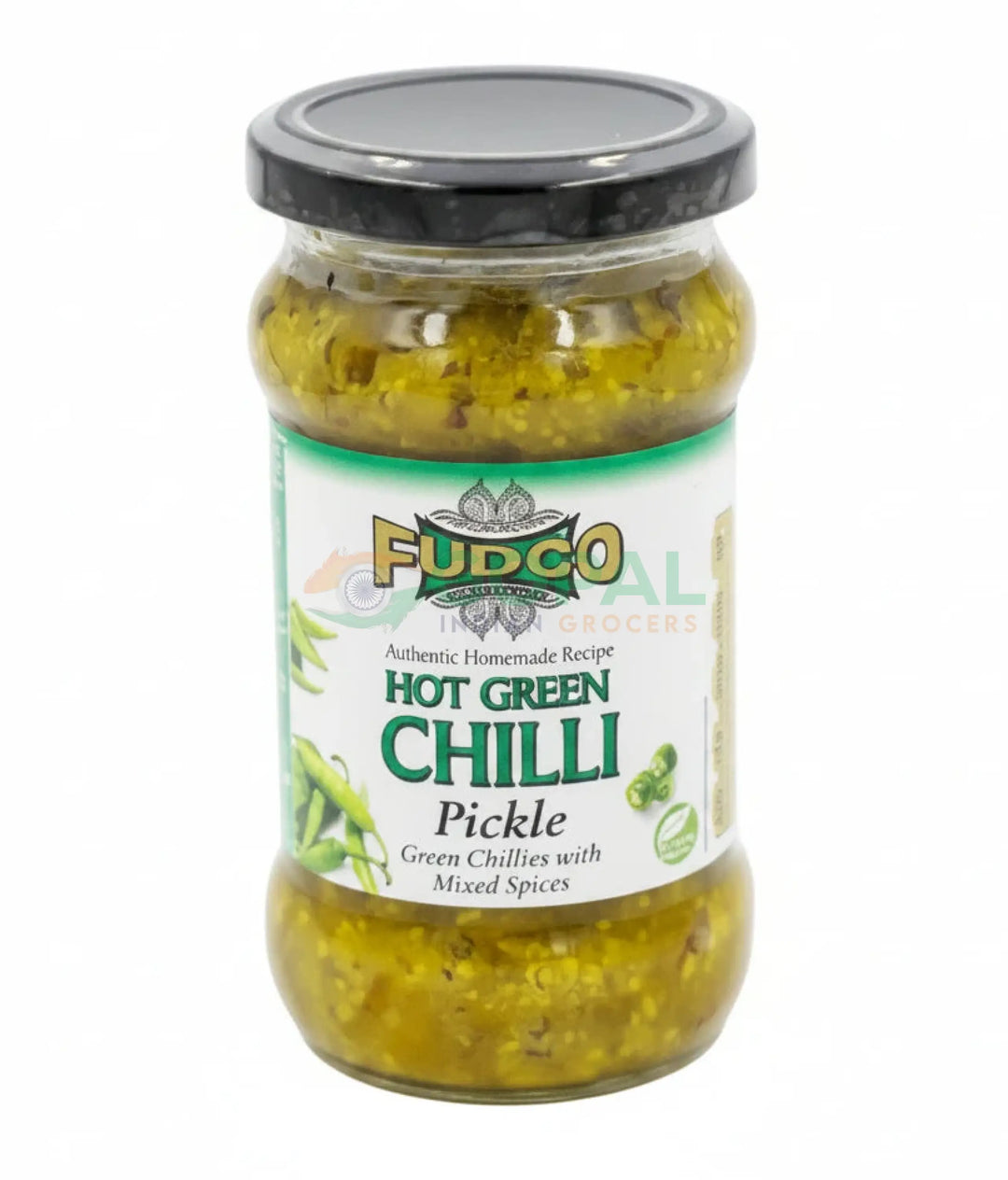 FUDCO HOT GREEN CHILLI PICKLE