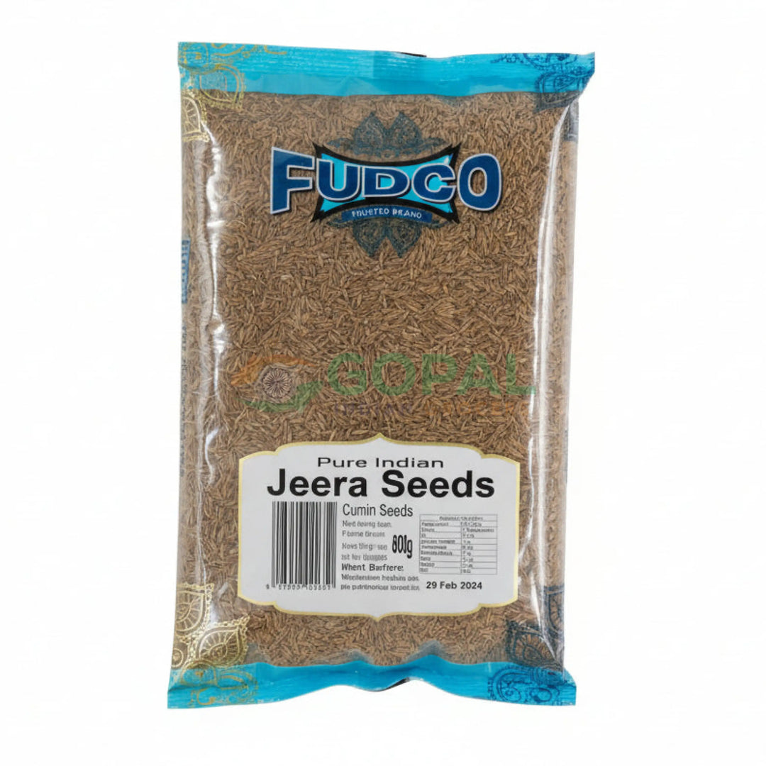 Fudco Jeera (Cumin) Seeds Re-Cleaned 800g - Whole Spices