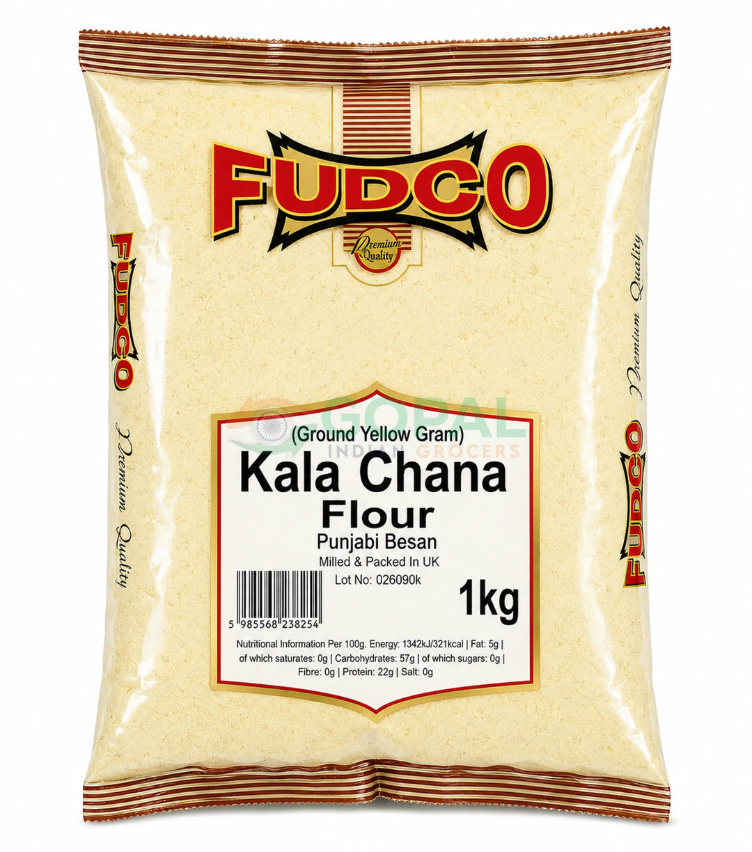 Fudco Kala Chana Flour 1Kg - Other Flours