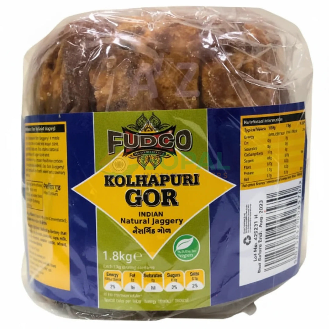 Fudco Kolhapuri Jaggery Gor 1.8Kg - Jaggery