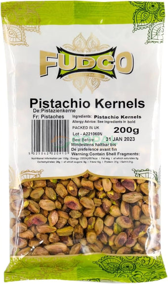 Fudco Pistachio Kernels 200g - Nuts