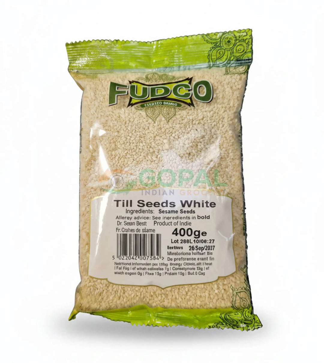 Fudco Till Seed White 400g - Sesame Seeds
