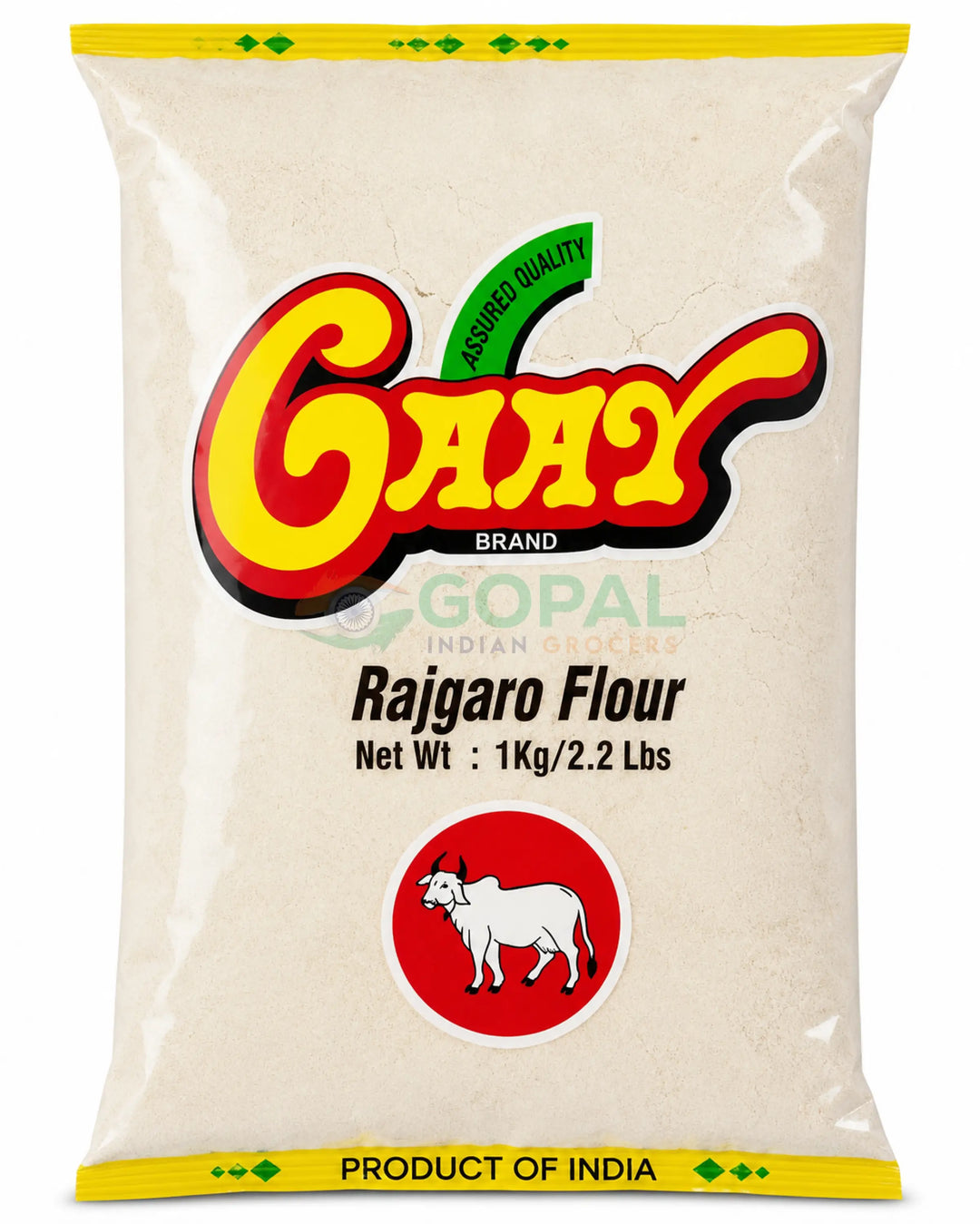 Gaay Chhap Rajgaro (Amaranth) Flour 1Kg - Farali Flour