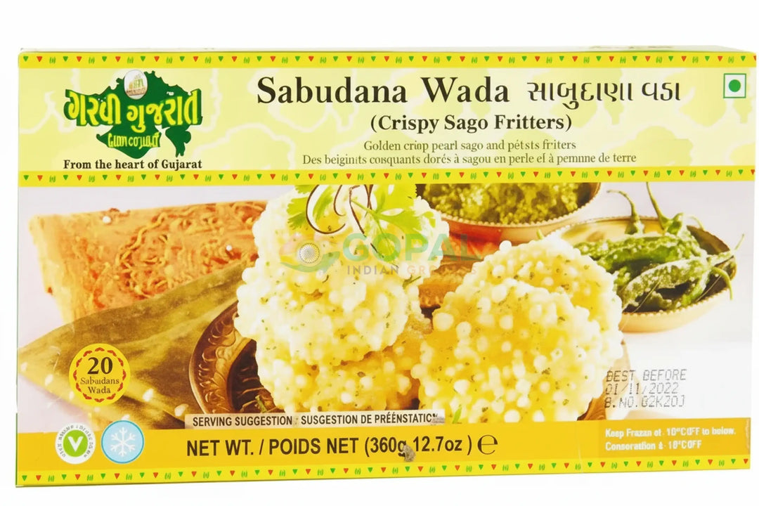 Garvi Gujarat Sabudana Vada 255g - Frozen Snacks