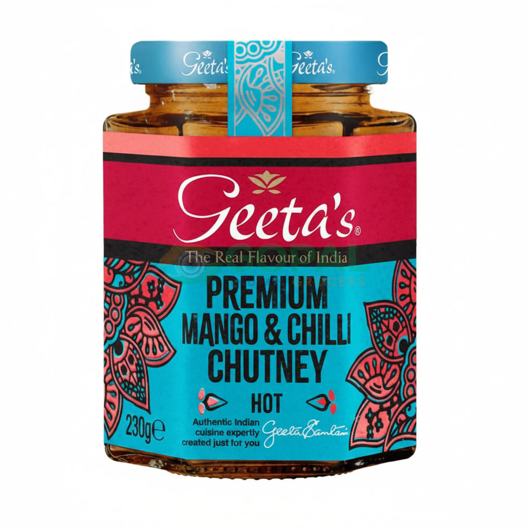Geeta’s Mango & Chilli Chutney 230g - Chutney