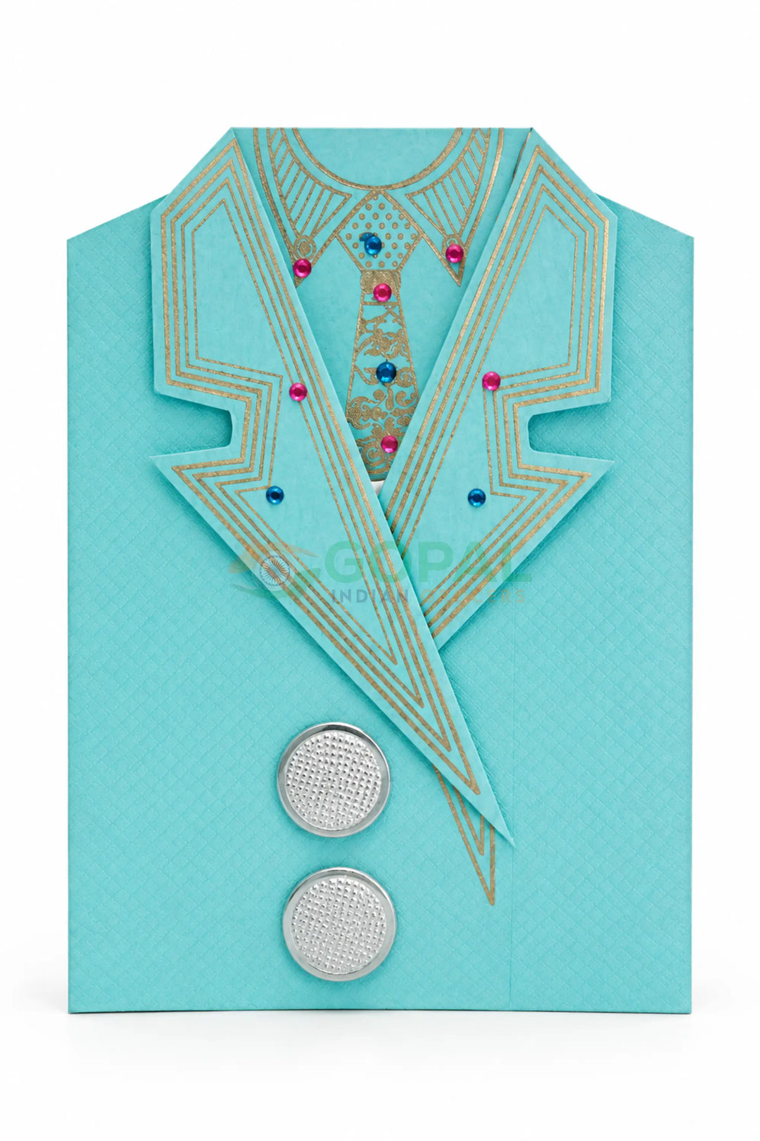 Gift Envelops For Baby Boy (Suit / Kurta Shape) Single pack - Festival Related Products