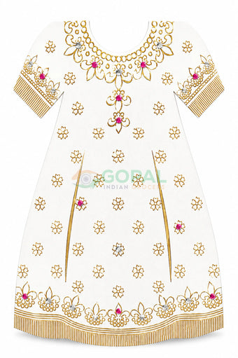 Gift Envelops For Baby Girl (Dress Shape) Single Pack - Festival Related Products