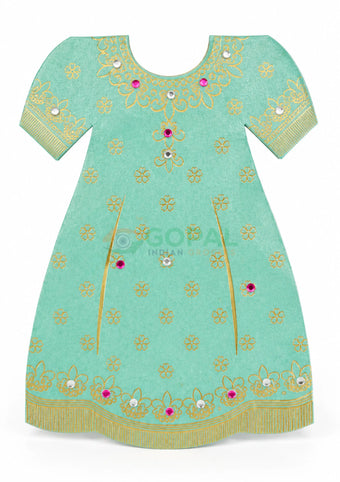 Gift Envelops For Baby Girl (Dress Shape) Single Pack - Festival Related Products