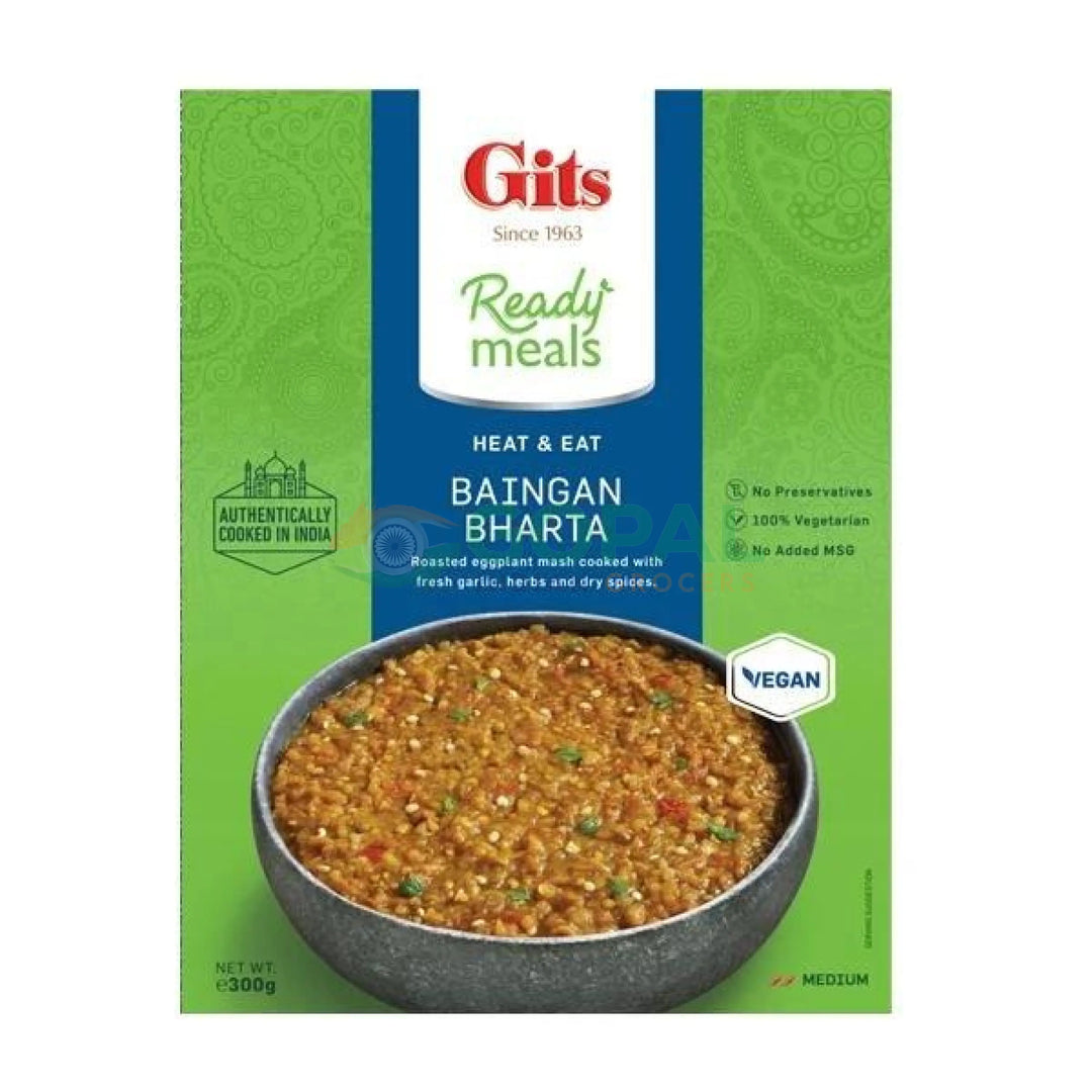 Gits Ready Meals Baigan Bharta 300g - Ready Meals