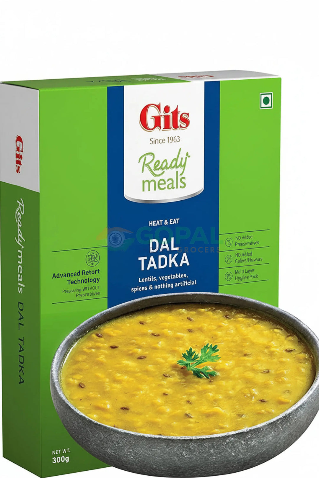 Gits Ready Meals Dal Tadka 300g - Ready Meals