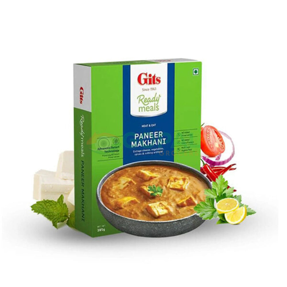 Gits Ready Meals Paneer Makhani (Tofu) 285g - Ready Meals