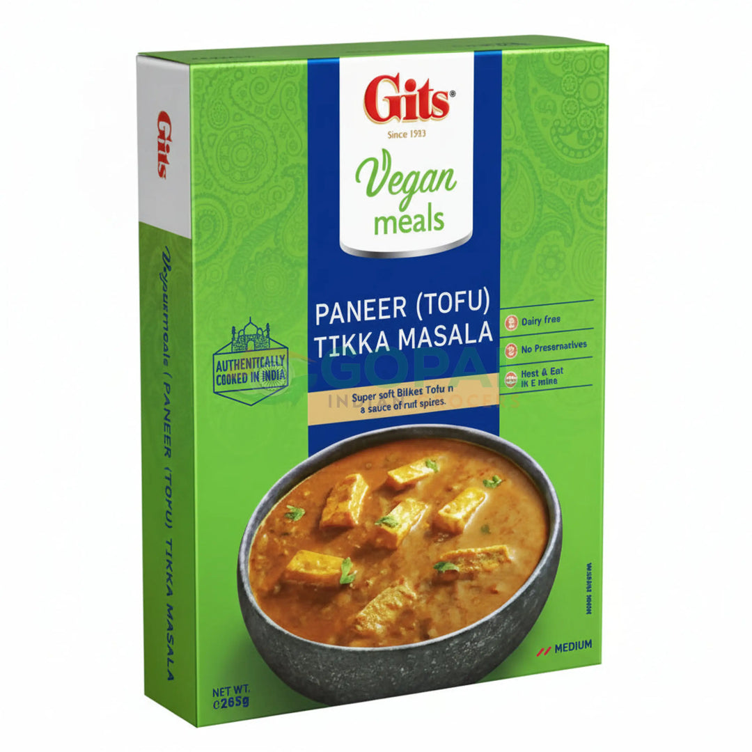 Gits Ready Meals Paneer Tikka Masala (Tofu) 285g - Ready Meals