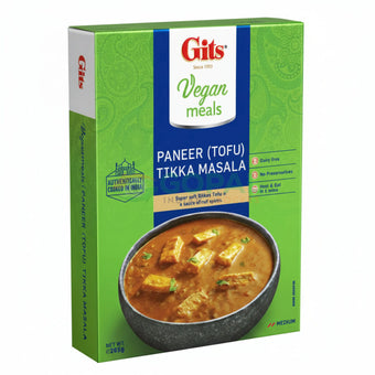 Gits Ready Meals Paneer Tikka Masala (Tofu) 285g - Ready Meals