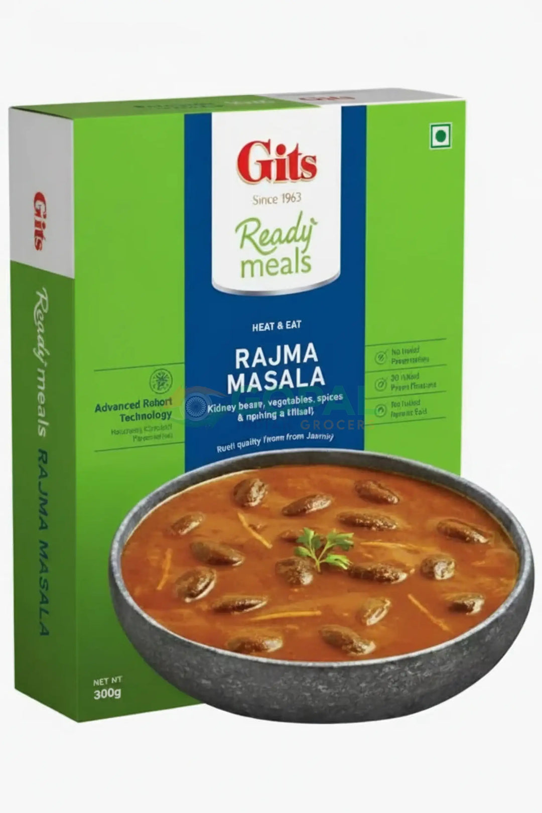 Gits Ready Meals Rajma Masala 300g - Ready Meals