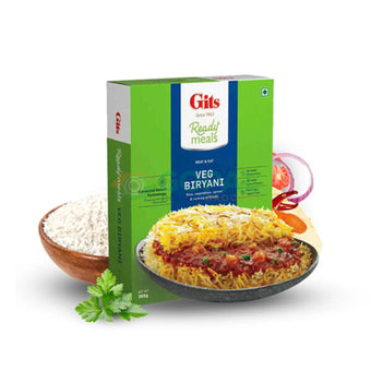 Gits Ready Meals Veg Biryani 265g - Ready Meals