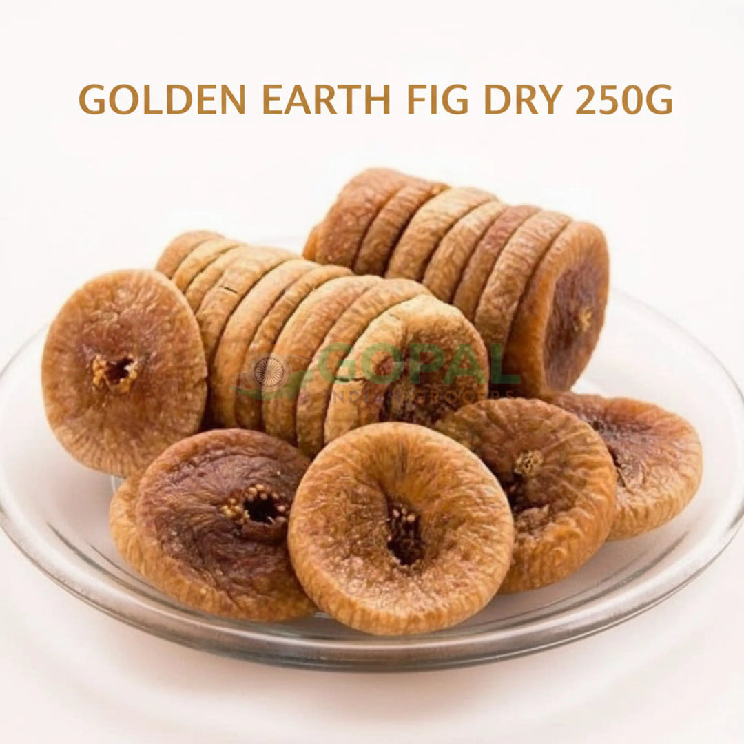 GOLDEN EARTH FIG DRY 250G - Dry Fruits & Nuts