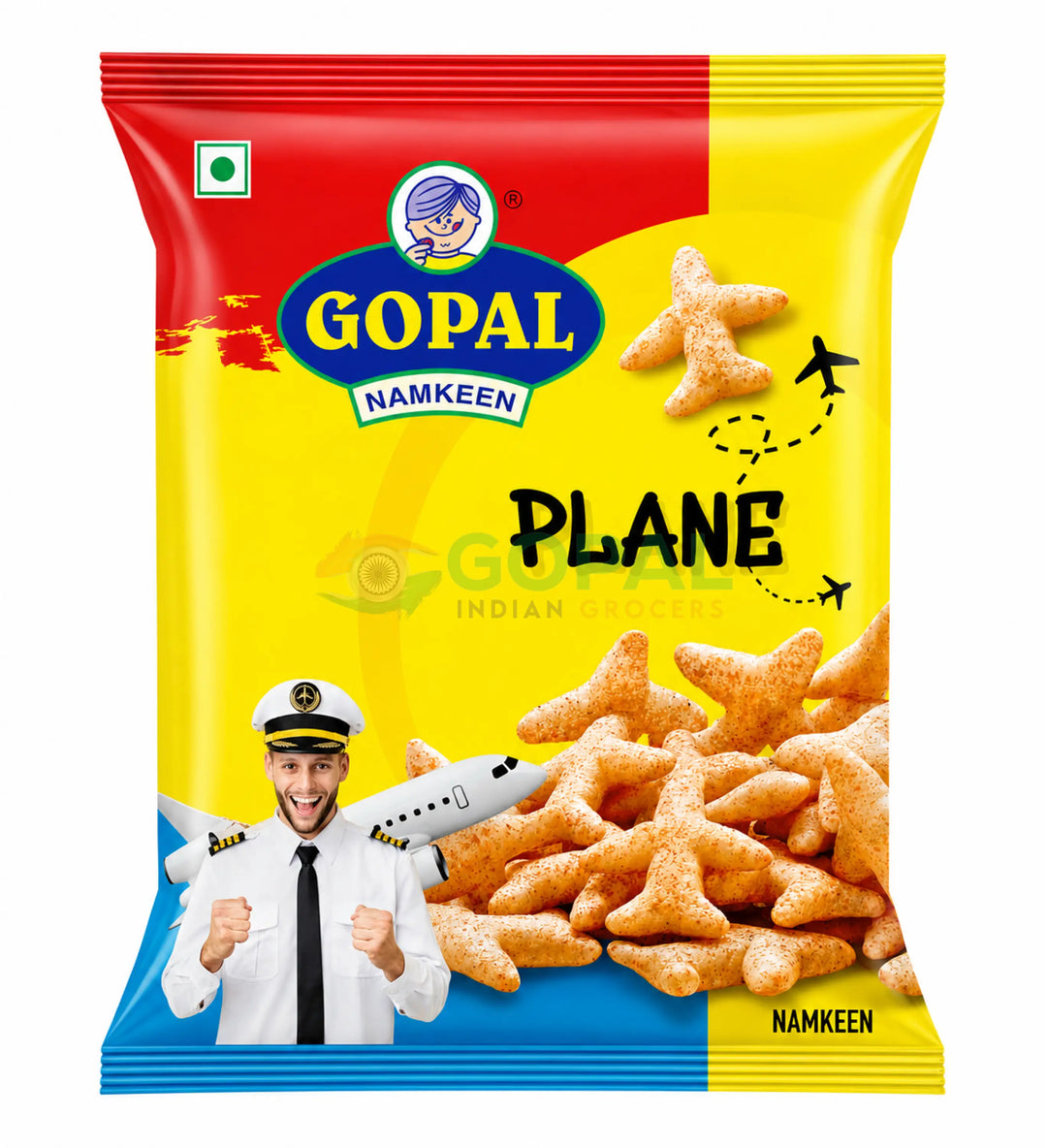 Gopal Namkeen Plane 48g - Crisps & Kurkure