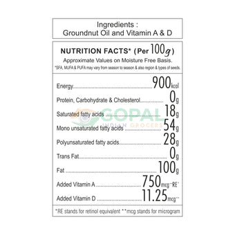 Gulab Groundnut Oil 5 Lit - Oils