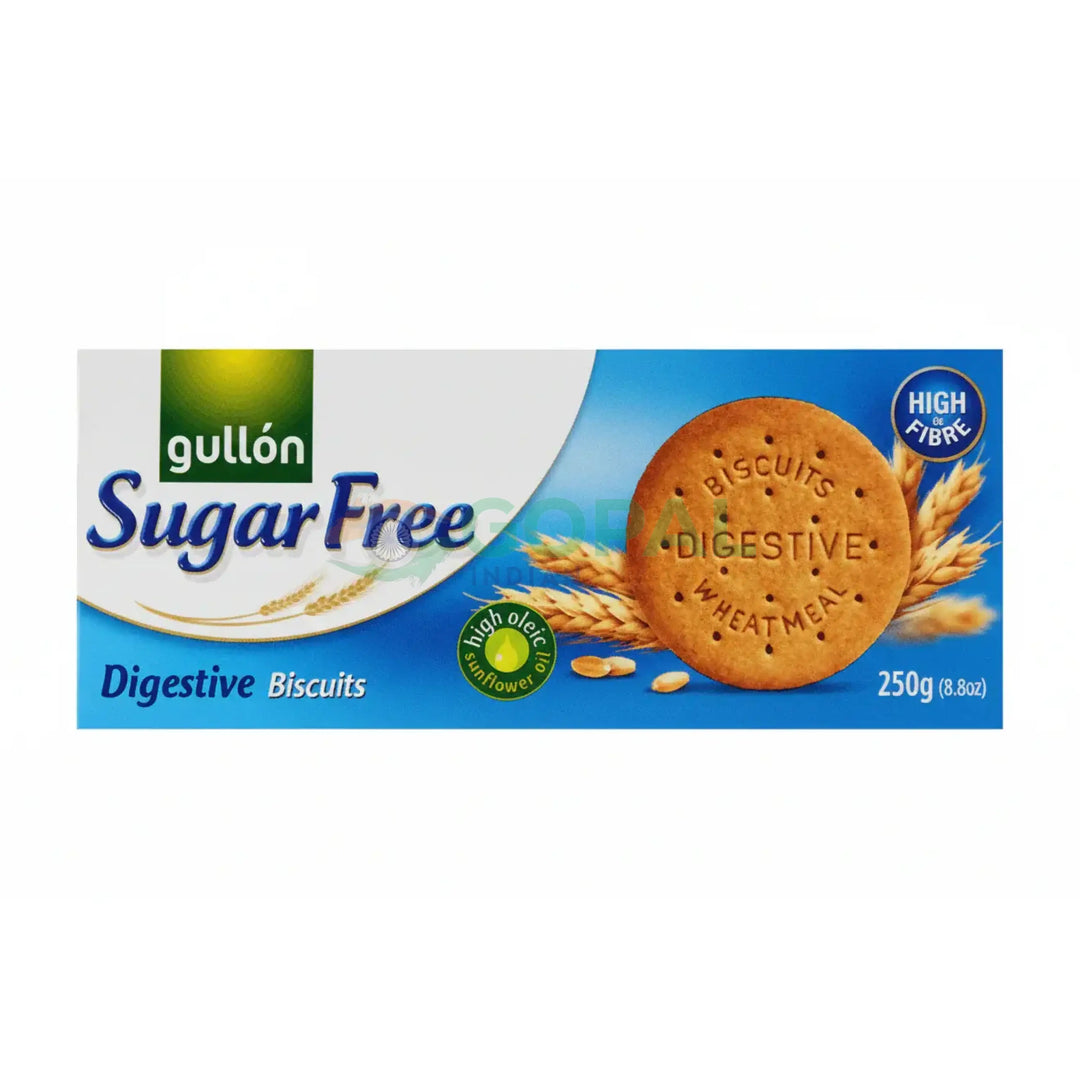 Gullon Sugar Free Digestive Biscuits 245g - Biscuits & Cookies