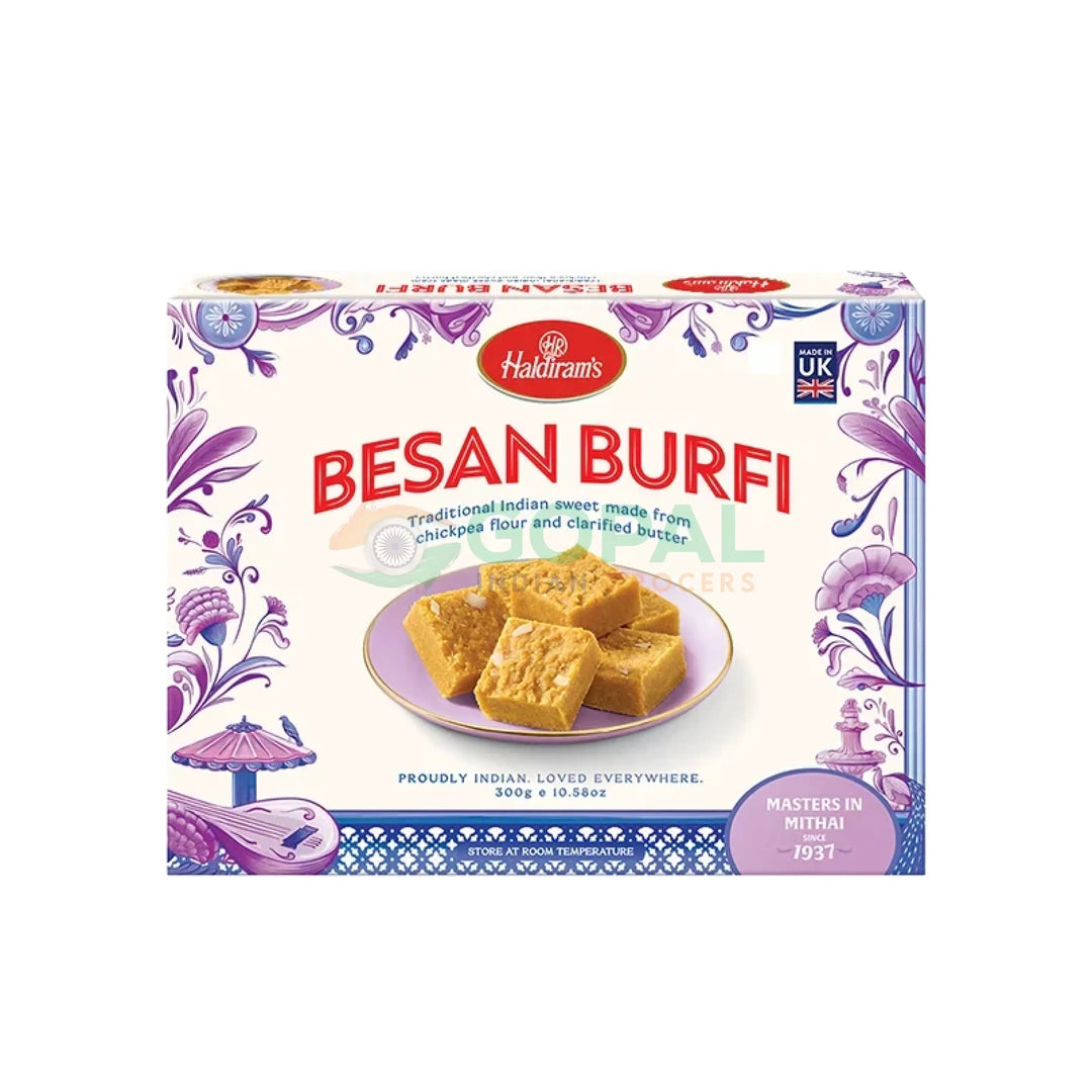 Haldiram Besan Barfi 400g - Mithai