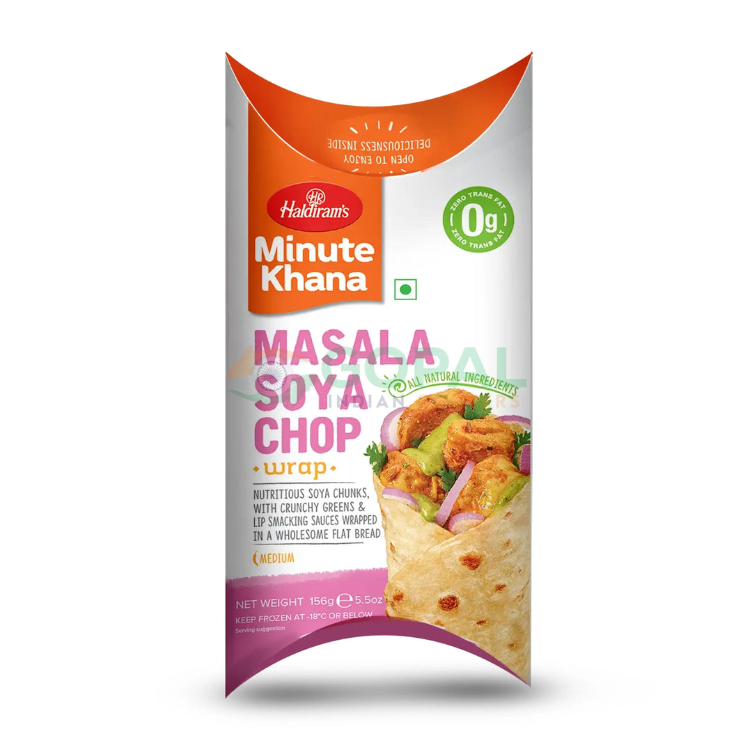 HFS DESI WRAP SOYA CHOP 156G