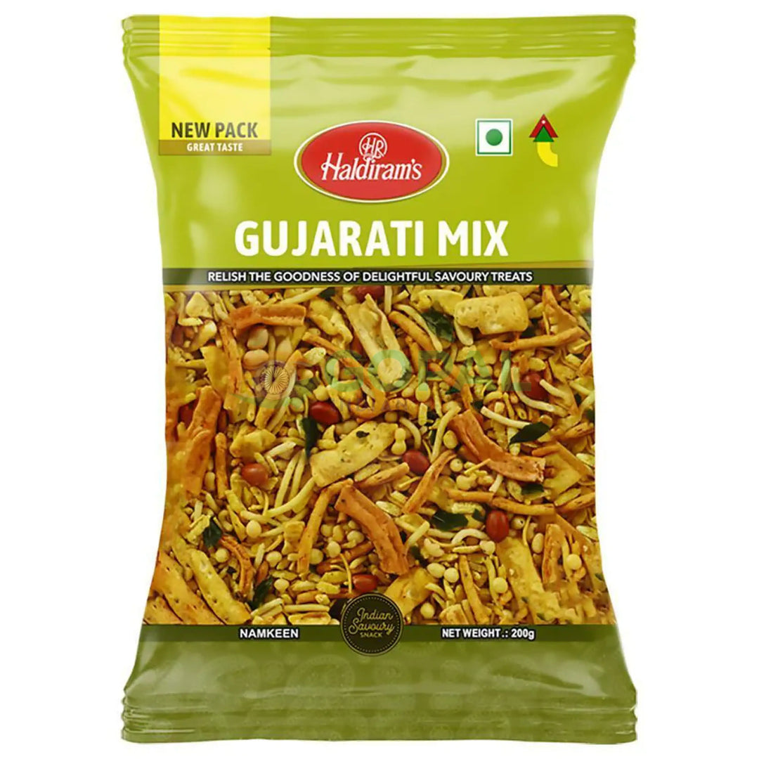 Haldiram Gujarati Mix 200g - Numkeen Mix