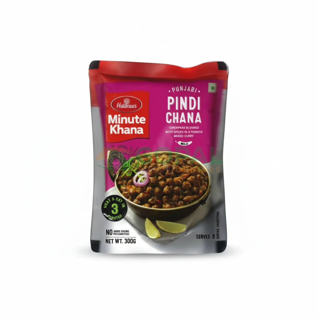 Haldiram Minute Khana Pindi Chole 300g - Ready Meals