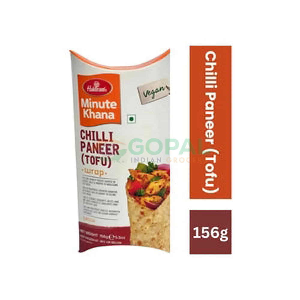 Haldiram MK Chilli Paneer Tofu Wrap 156g - Frozen Snacks