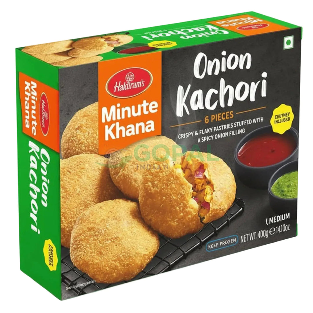 Haldiram Onion Kachori 400g - Frozen Snacks