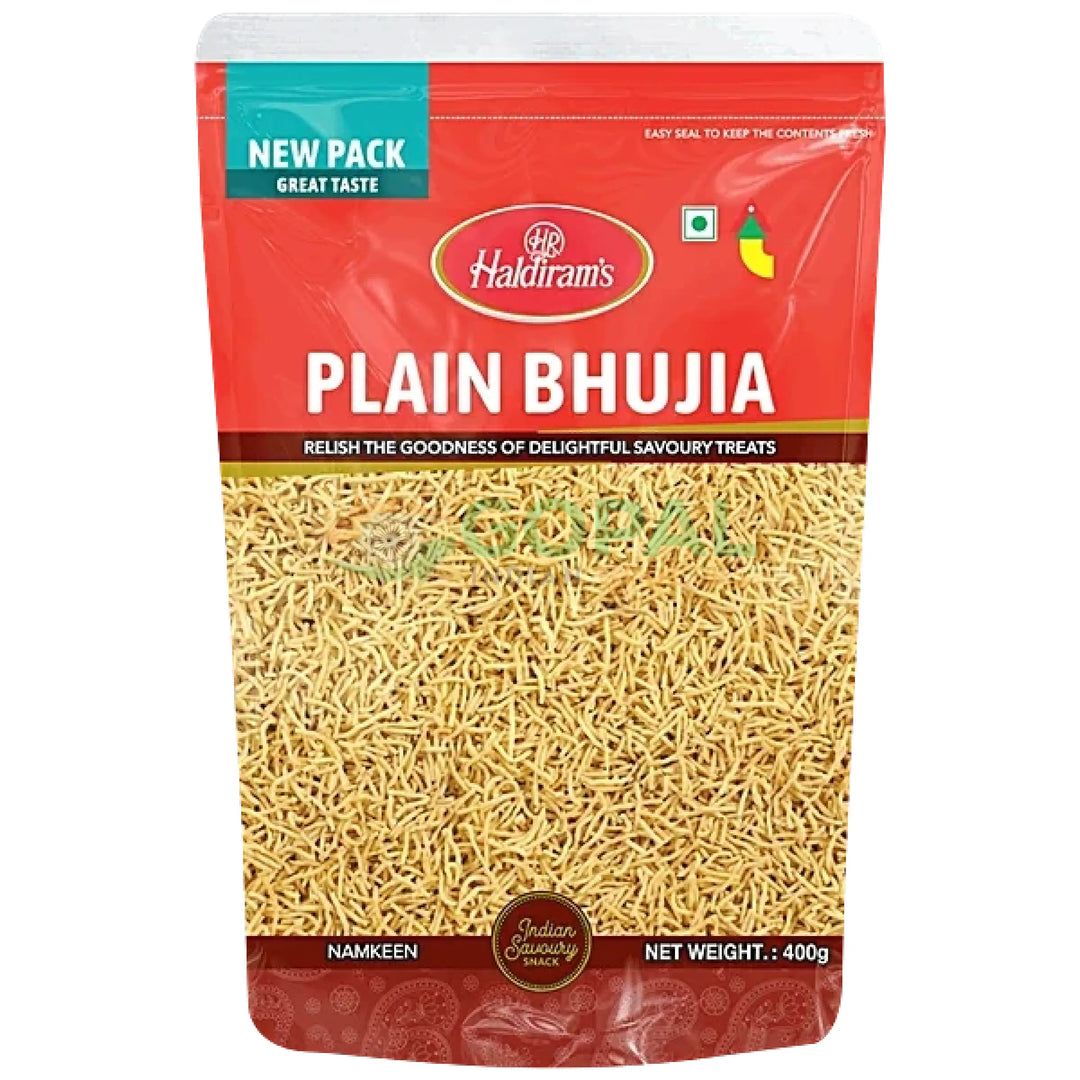 Haldiram Plain Bhujia 400g - Gathiya & Sev