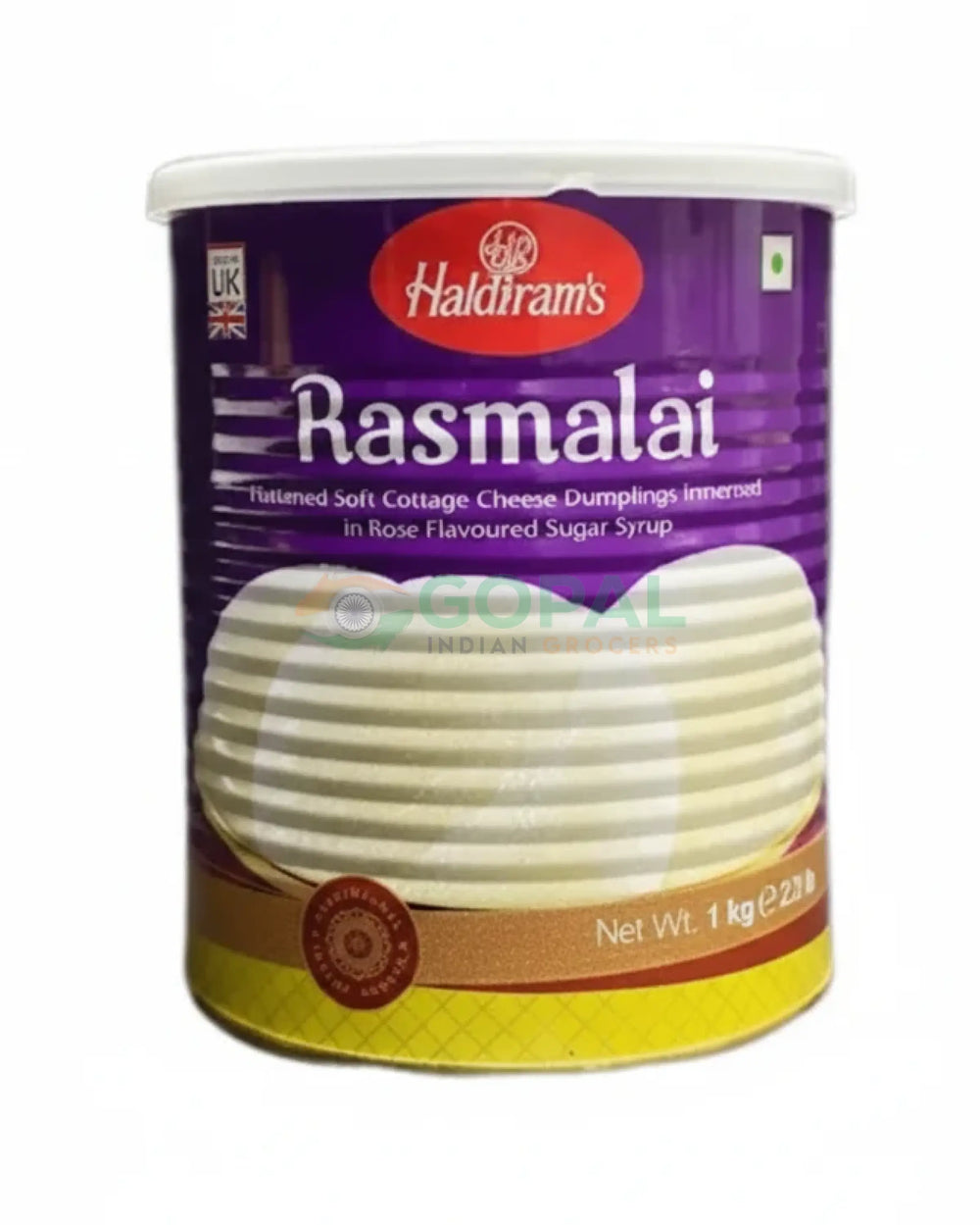 Haldiram TINNS RASMALAI 1kg