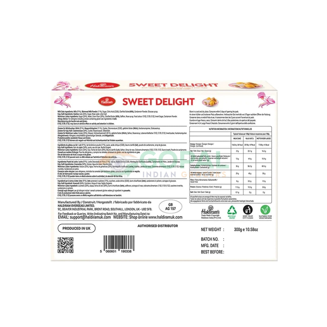 Haldiram Sweet Delight 300g - Mithai
