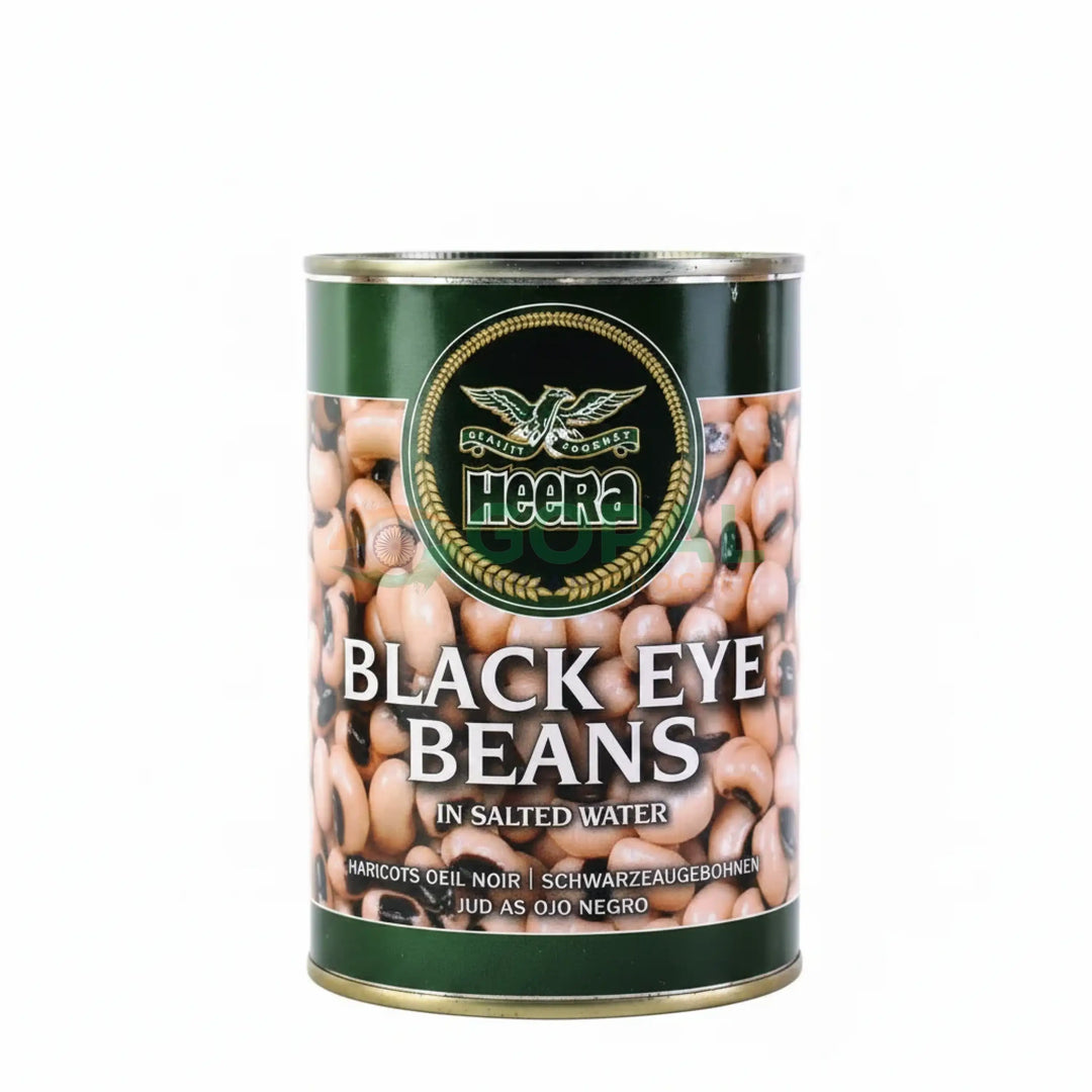 Heera Black Eye Beans 400g - Canned Beans