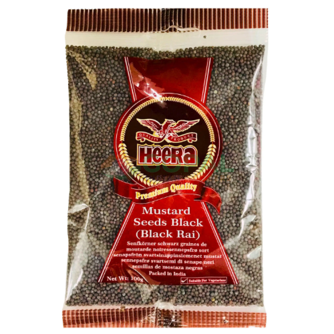 HEERA BLACK MUSTARD SEEDS 100g