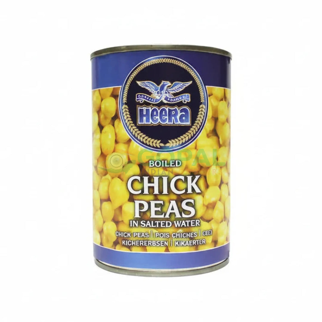 Heera Boiled Chickpeas 400g - Canned Beans