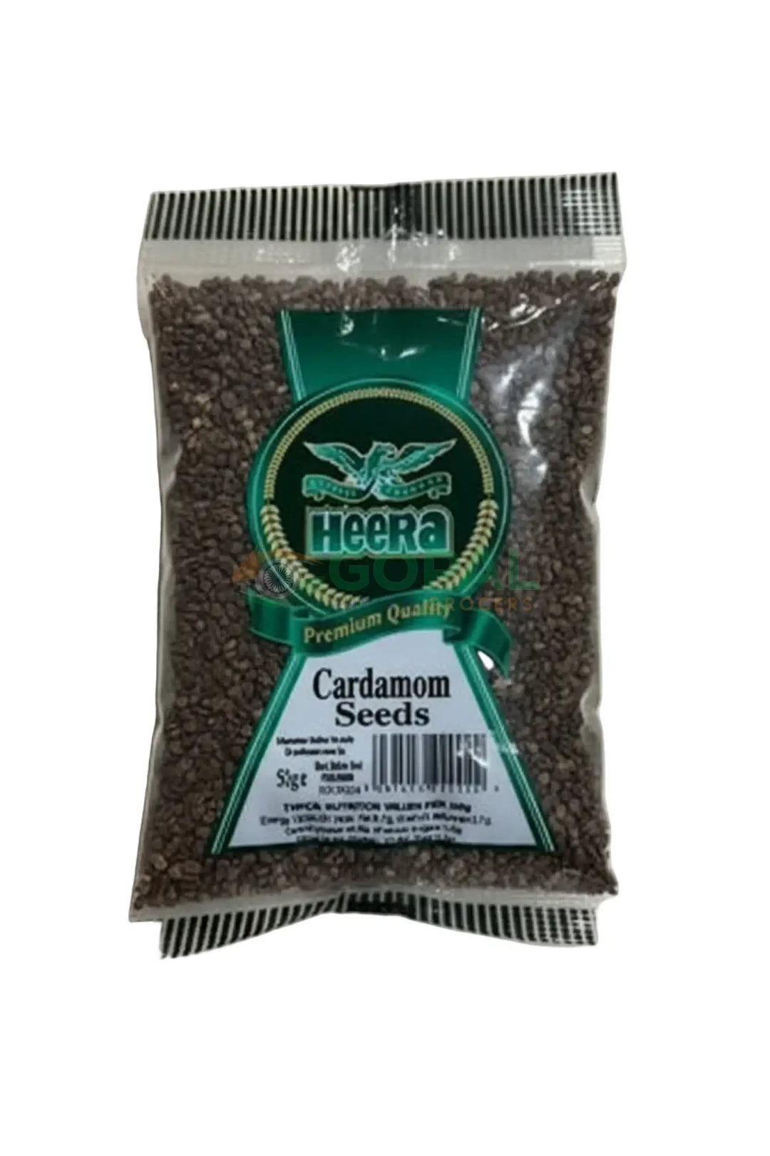 Heera Cardamom Seeds 50g - Whole Spices
