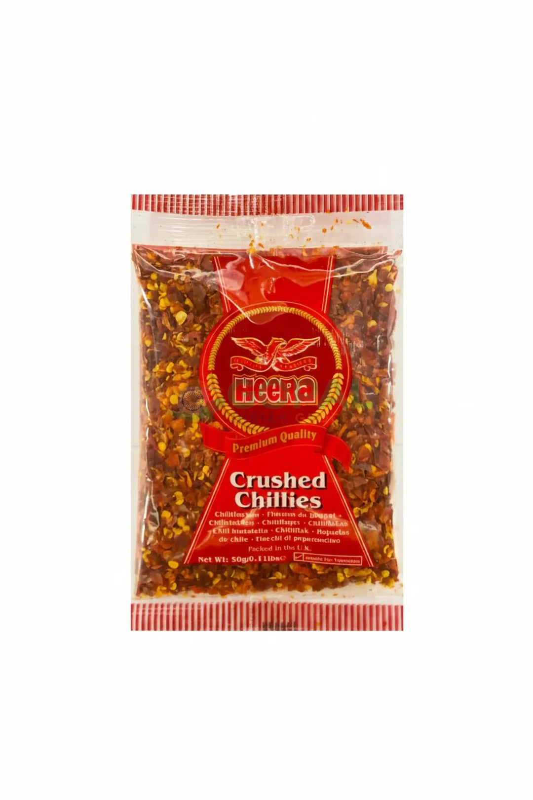 Heera Crushed Chilli Flakes 50g - Ground Spices