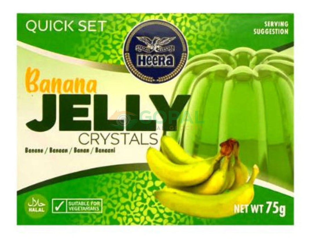 Heera Crystal Jelly Banana 75g - Jelly