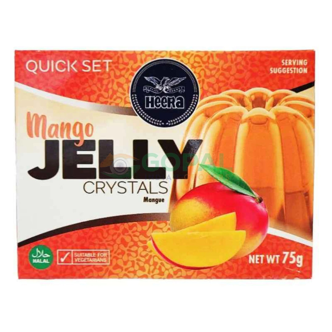Heera Crystal Jelly Mango 75g - Jelly